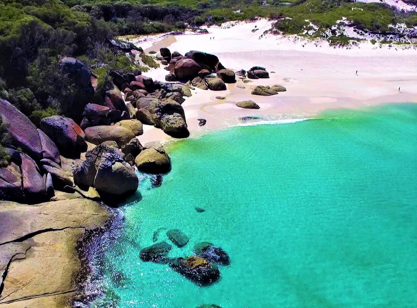 Wilsons Promontory National Park in Australien - Squeaky Beach