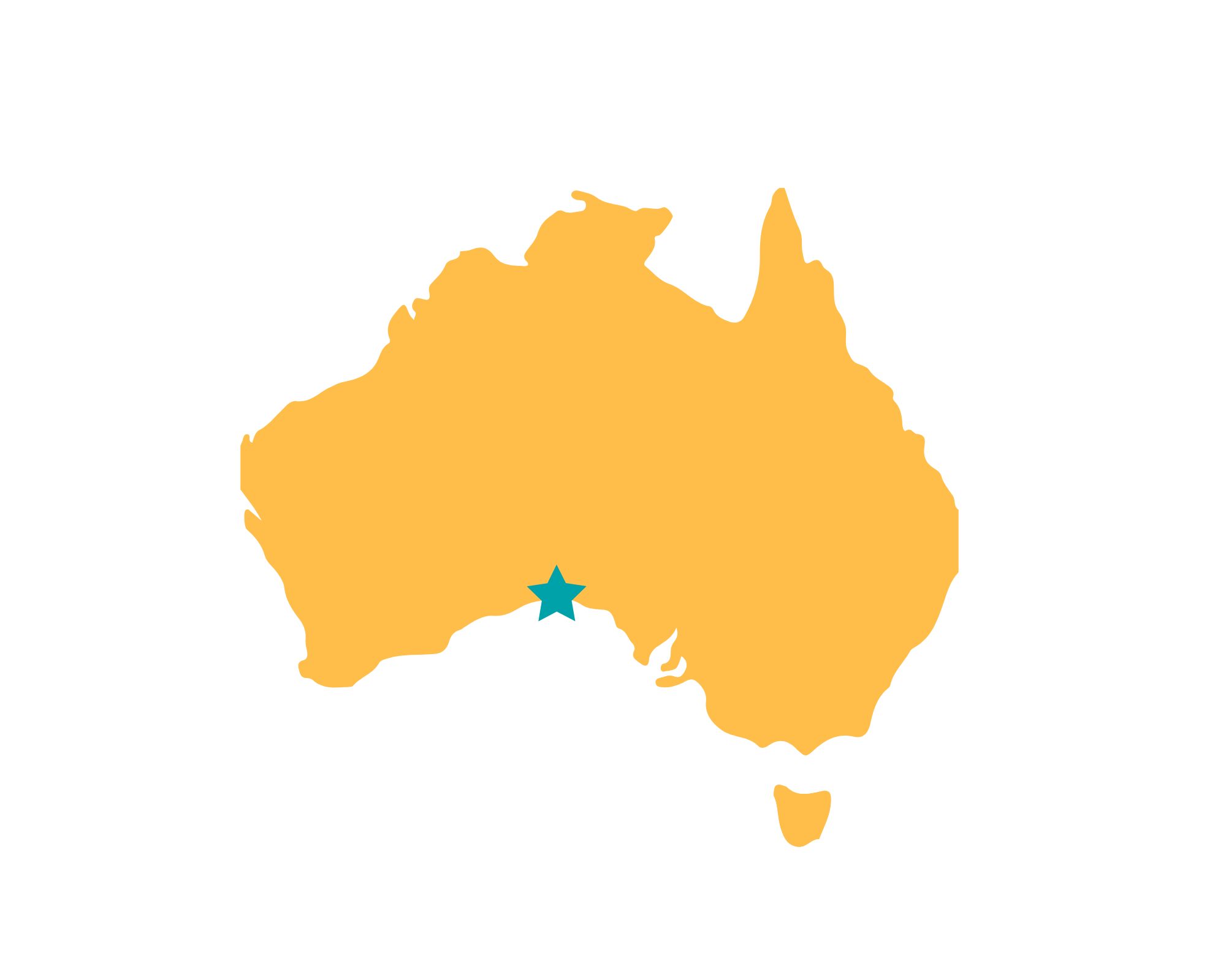 Karte Nullarbor