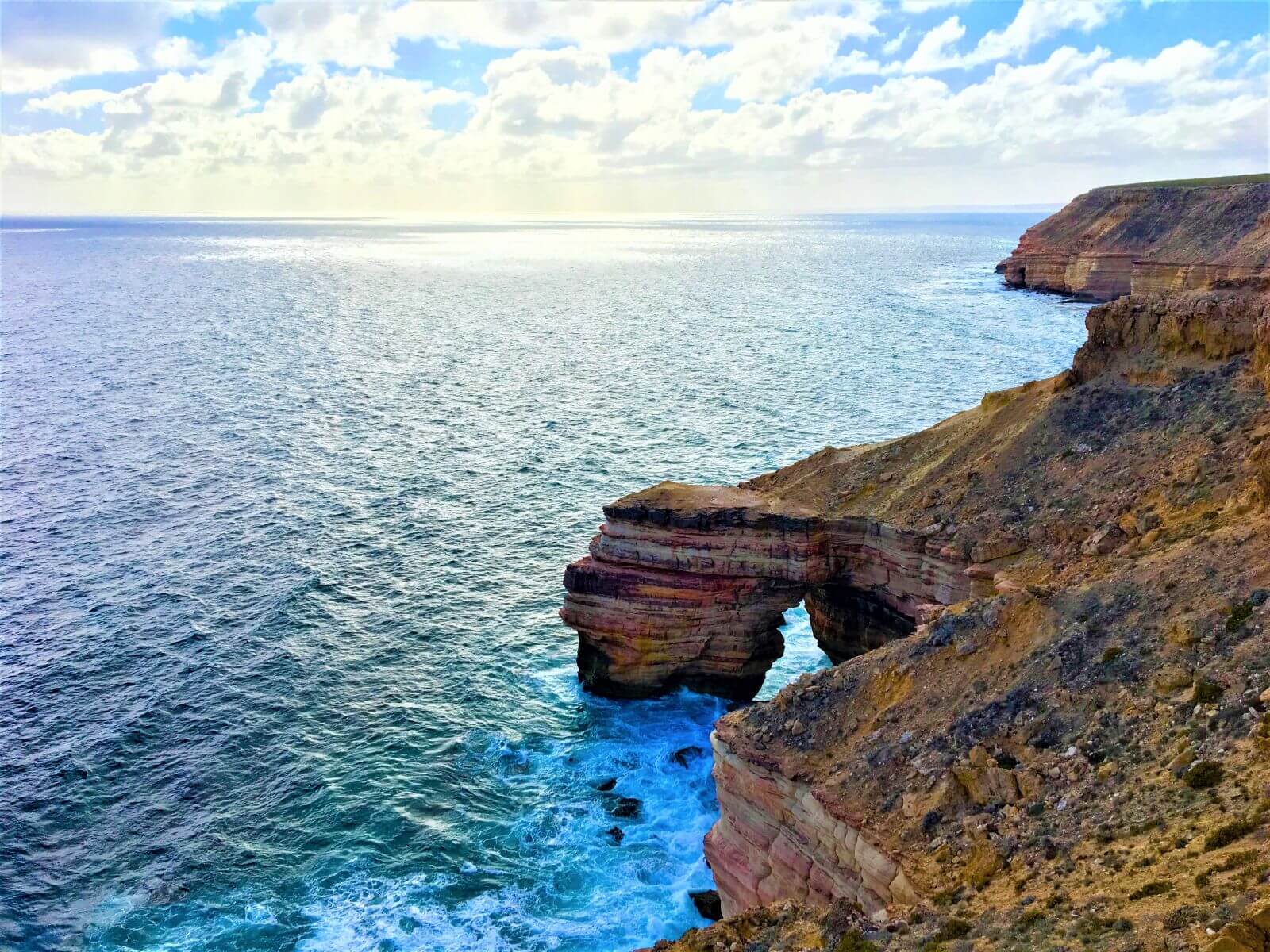 Sehenswürdigkeit im Kalbarri National Park - Natural Bridge