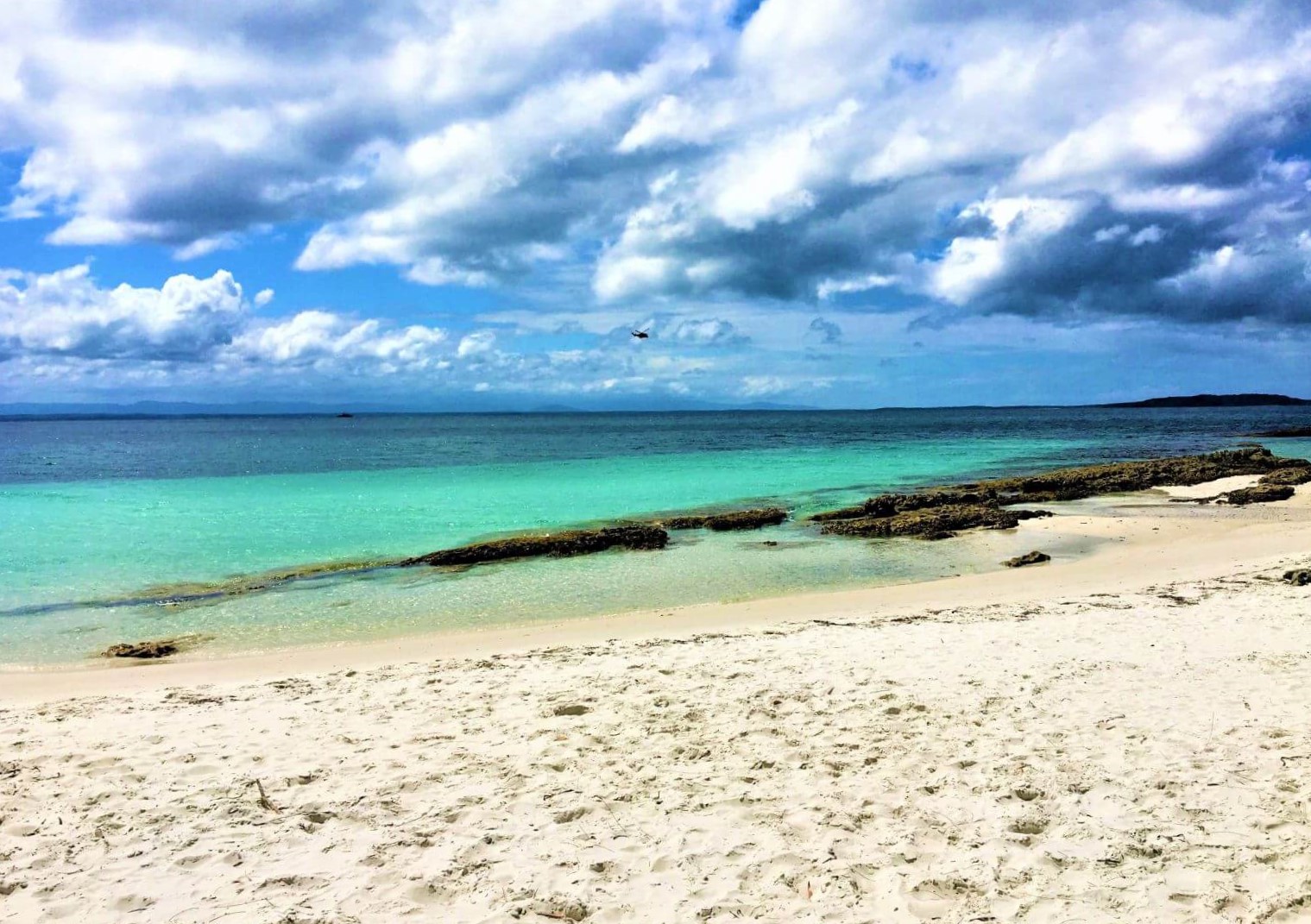 Strand im Booderee National Park in Australien