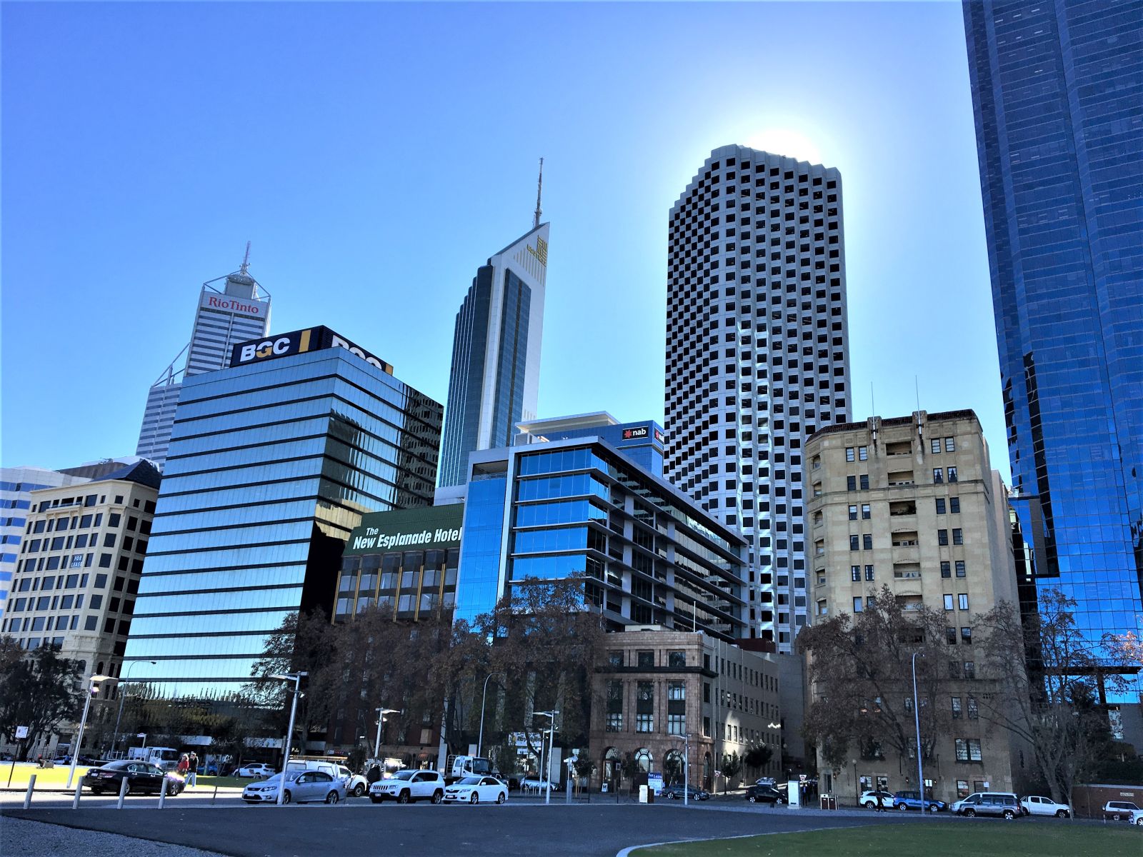 Perth in Australien - Skyline