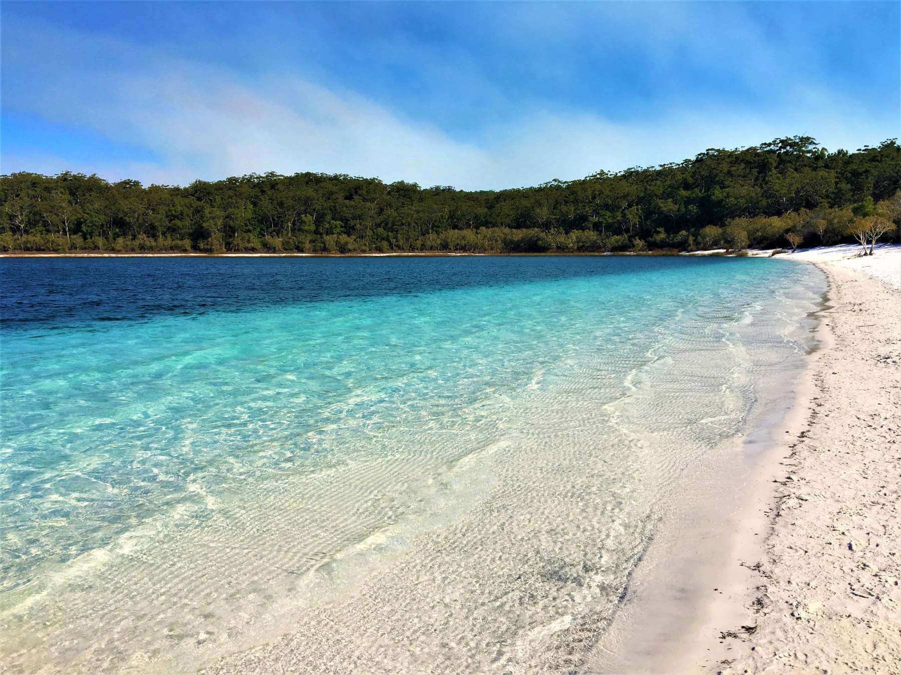 See Lake Mckenzie auf Fraser Island