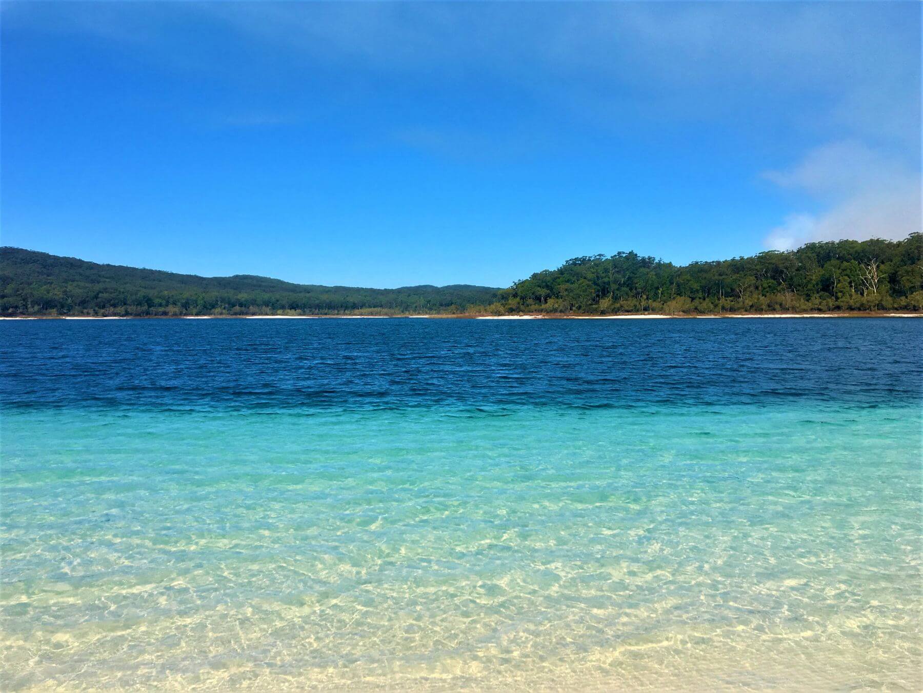 Lake Mckenzie auf Fraser Island in Australien