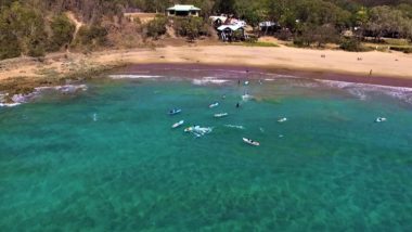 Surfen in Agnes Water in Australien