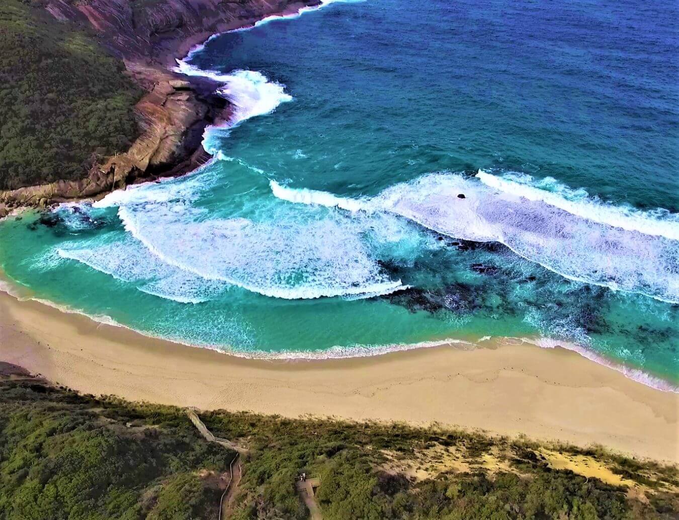 Bucht bei Albany in Australien