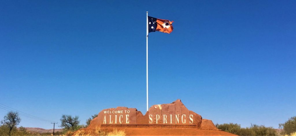 Alice Springs in Australien