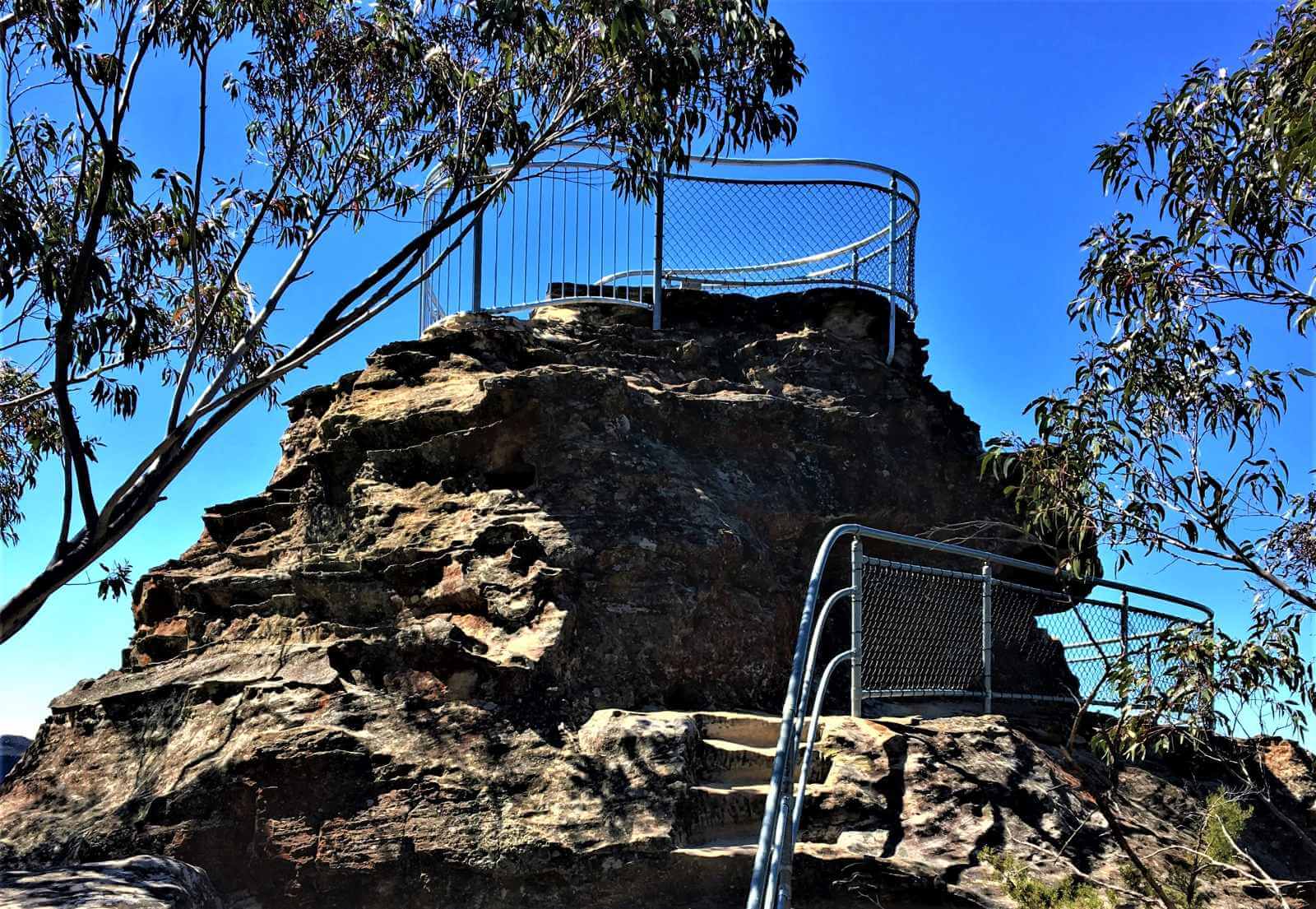Felsen in den Blue Mountains bei Sydney