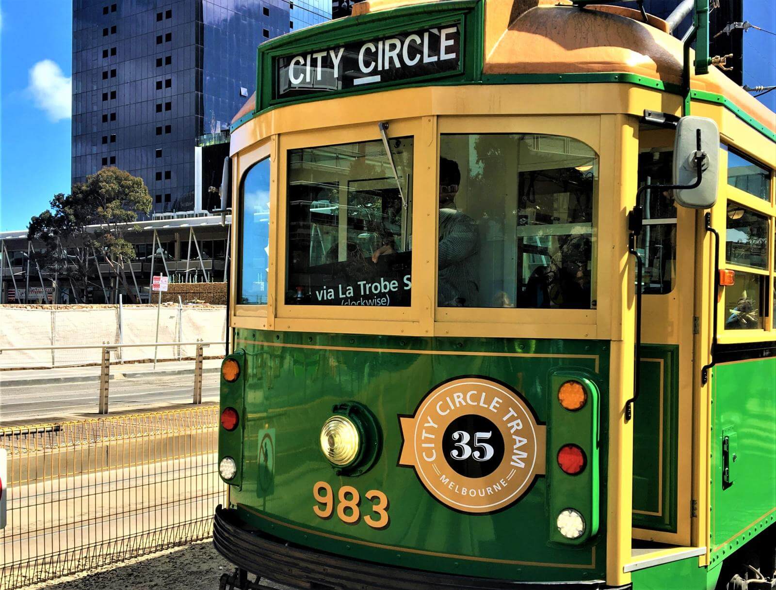 City-Tram in Melbourne
