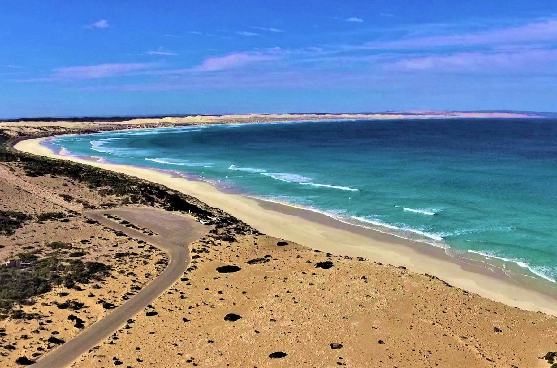 Strand im Coffin Bay National Park in Australien