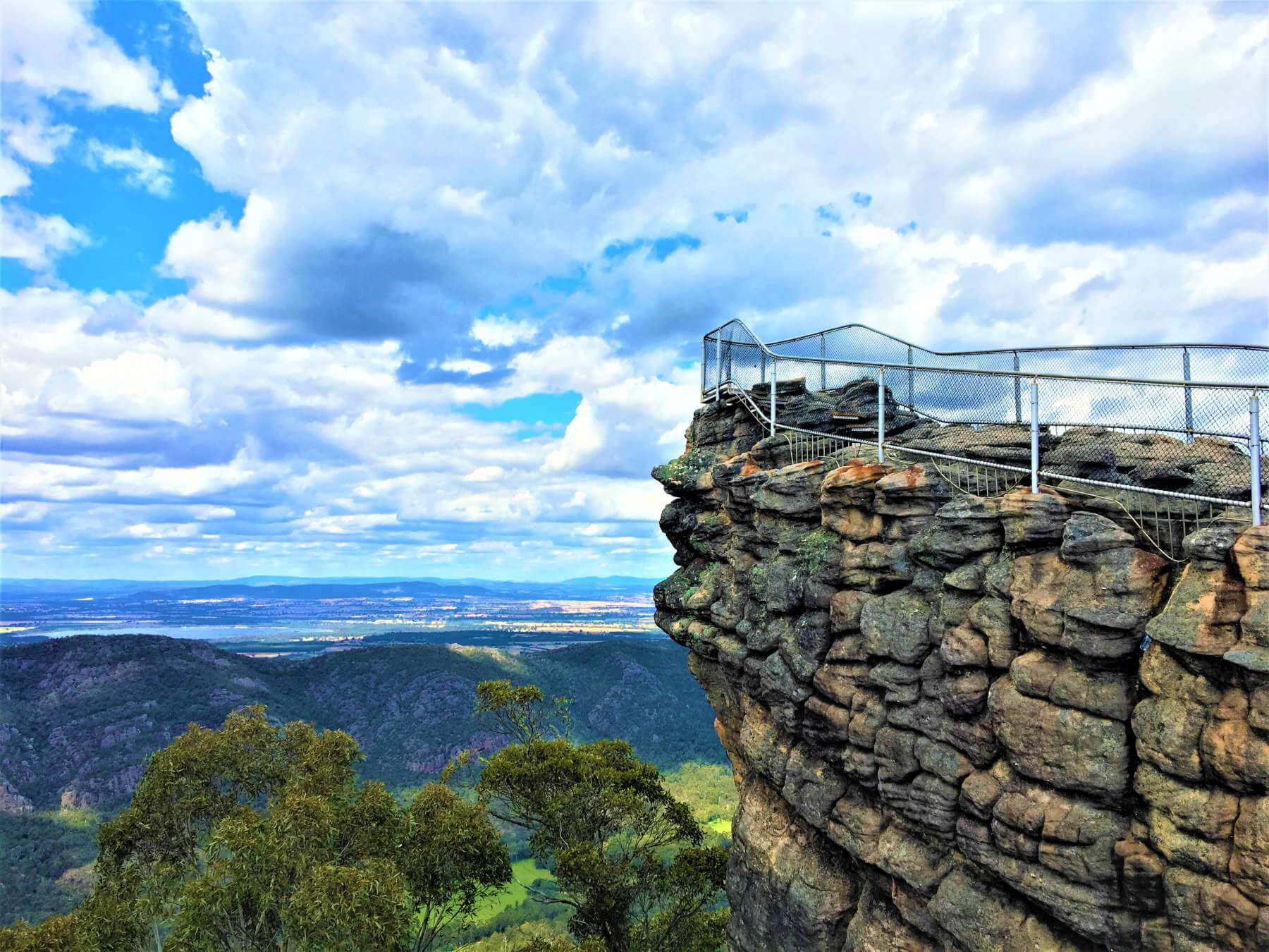 Grampians Nationalpark - Aussichtsfelsen Pinnacle