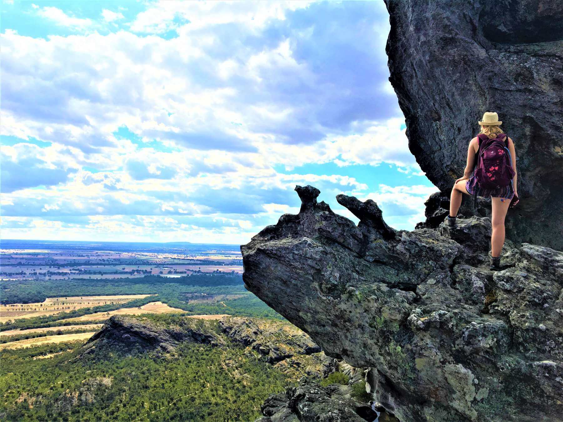Felsen in den Grampians in Australien