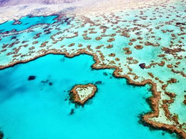 Heart Reef in Australien