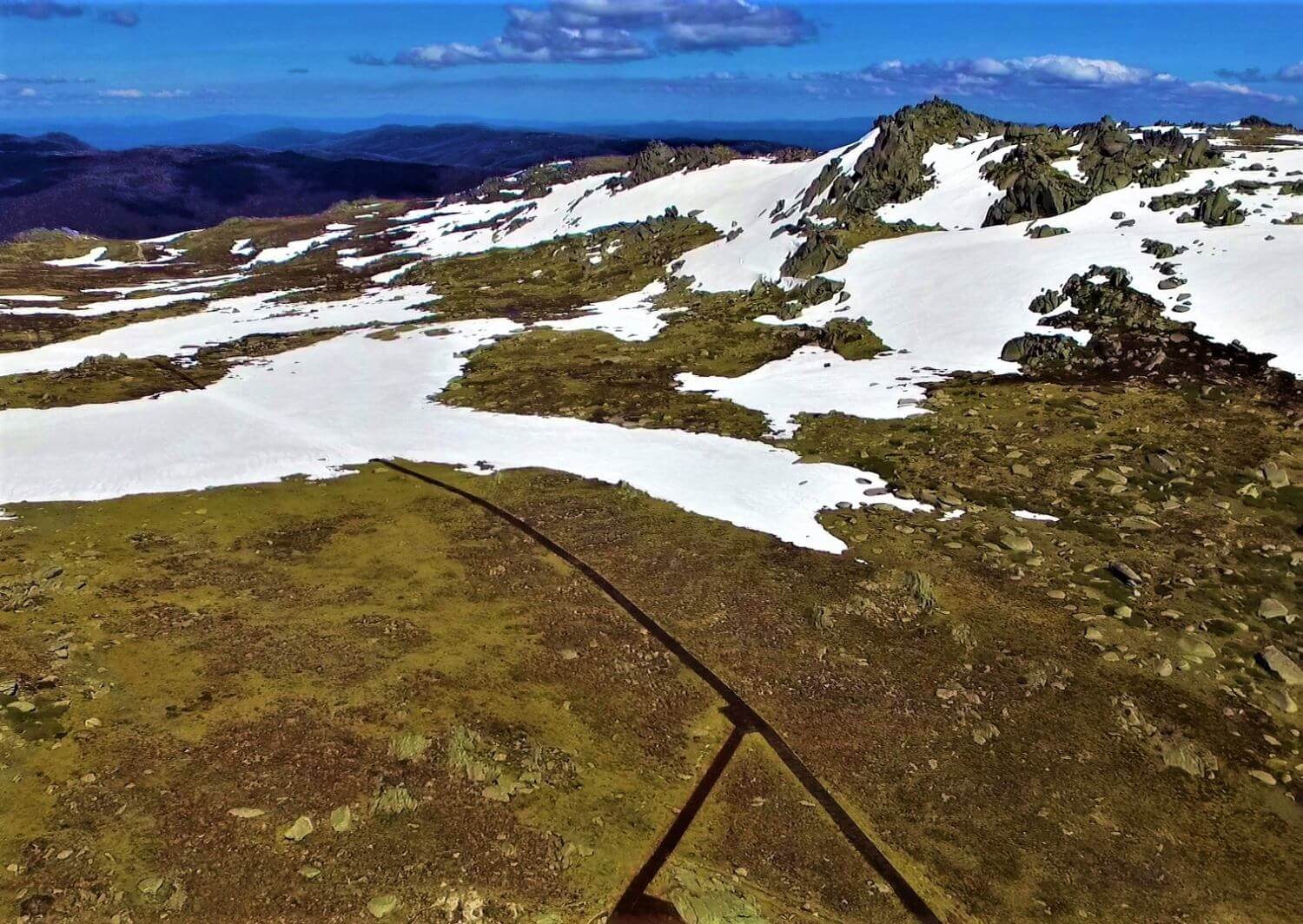 Höchster Berg in Australien - Mount Kosciuzsko