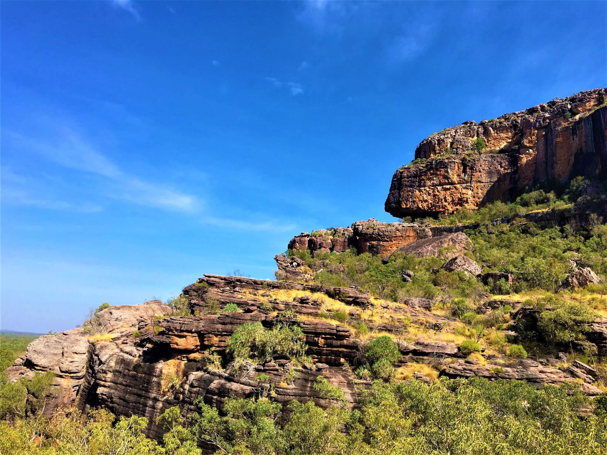Sehenswürdigkeit im Kakadu National Park - Großer Fels Nourlangie Rock