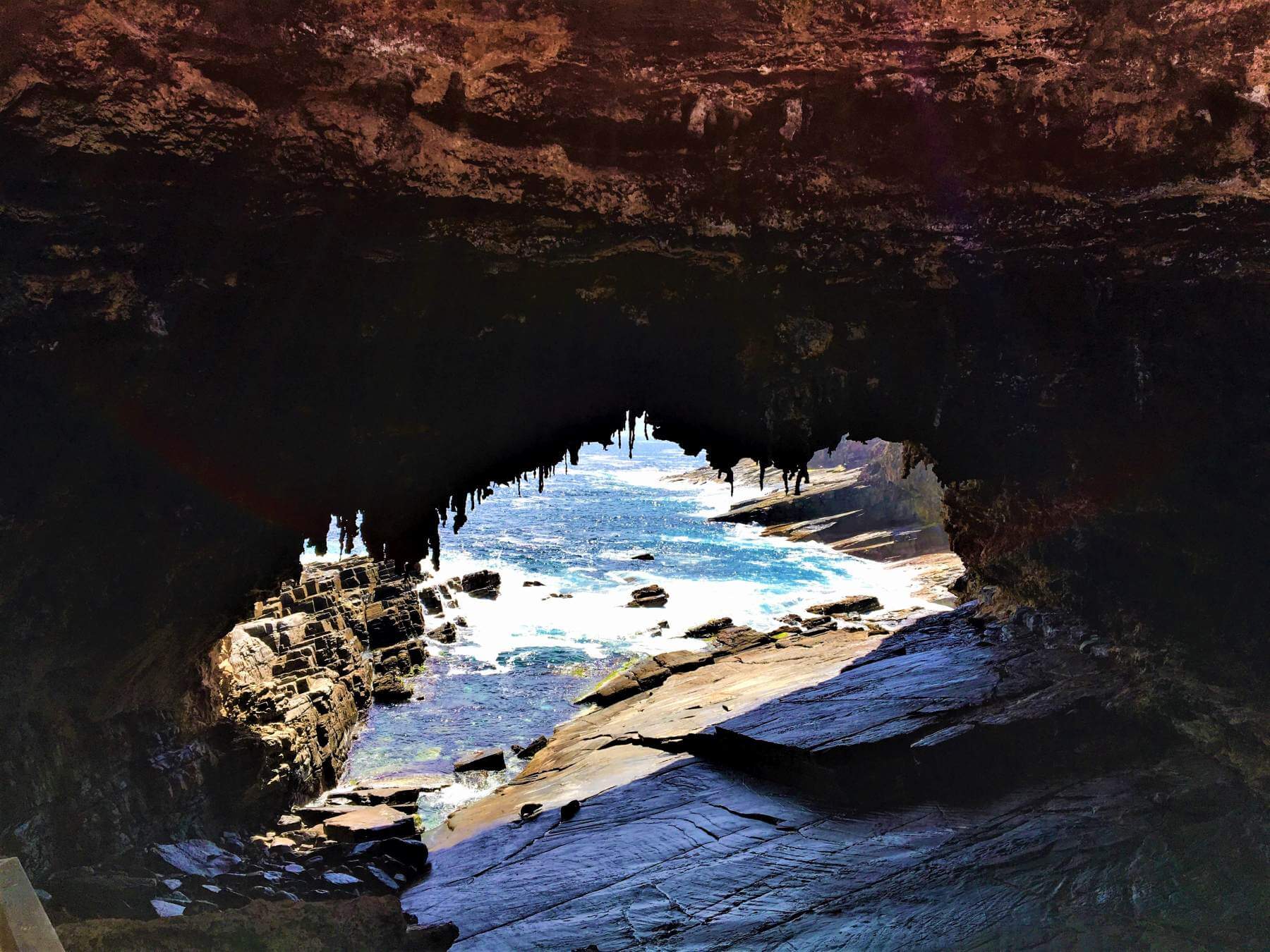 Kangaroo Island in Australien - Höhle