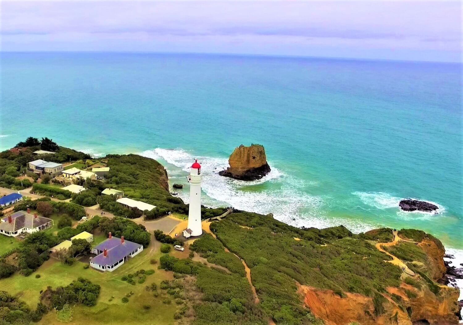 Leuchtturm in Australien mit Meerblick