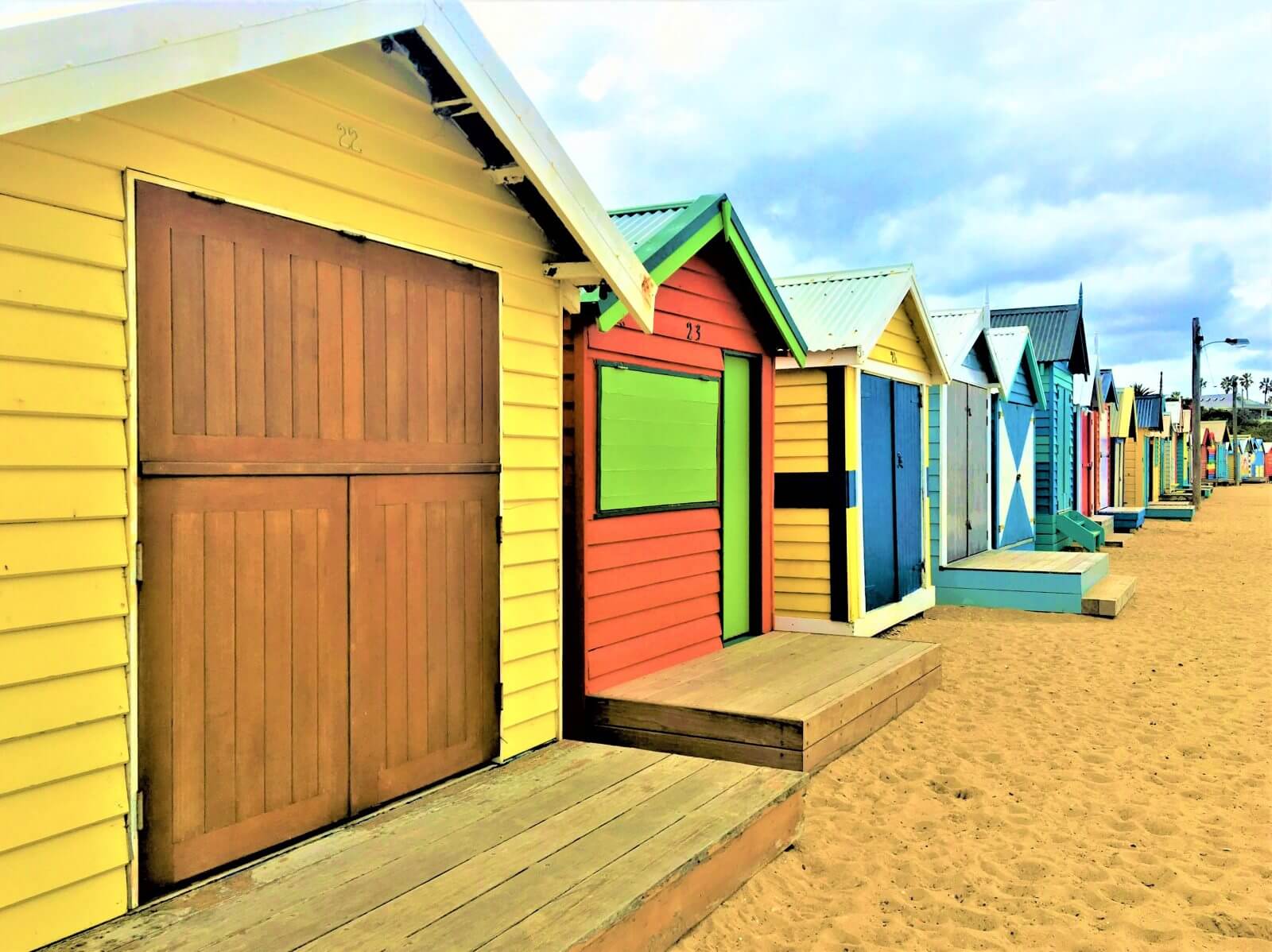Melbourne Sehenswürdigkeiten - Brighton Strandhäuser