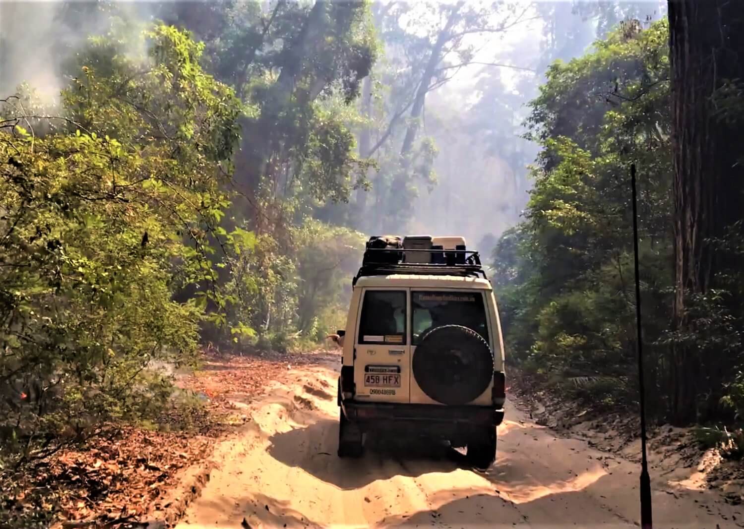 Mit dem Jeep auf Fraser Island fahren