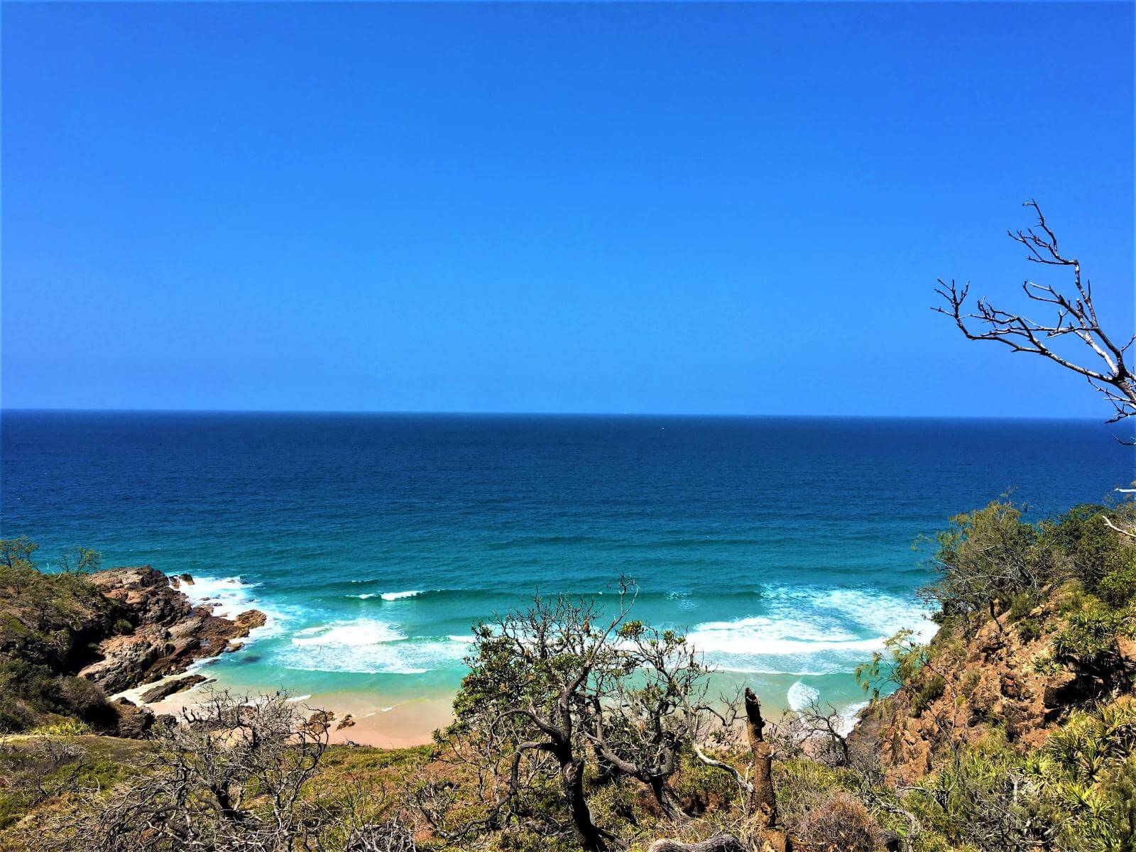 Bucht bei Noosa in Australien