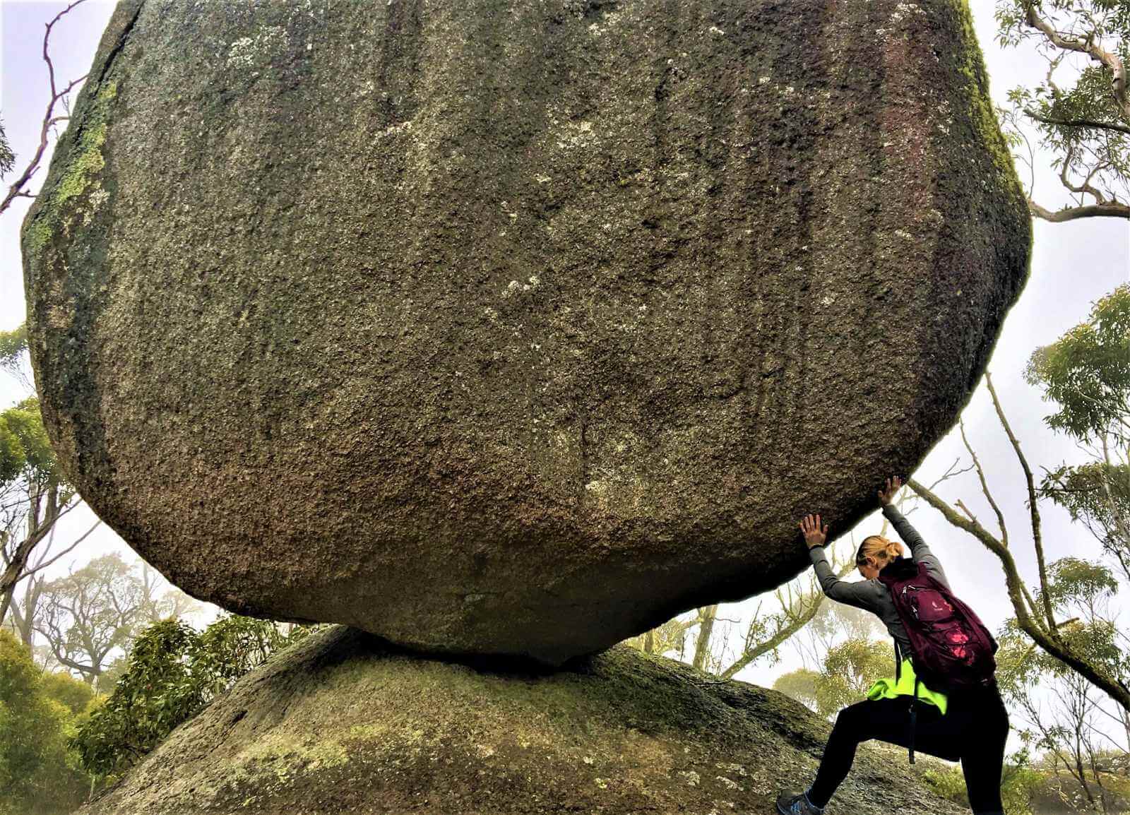 Granitfelsen im Porongurup National Park in Australien