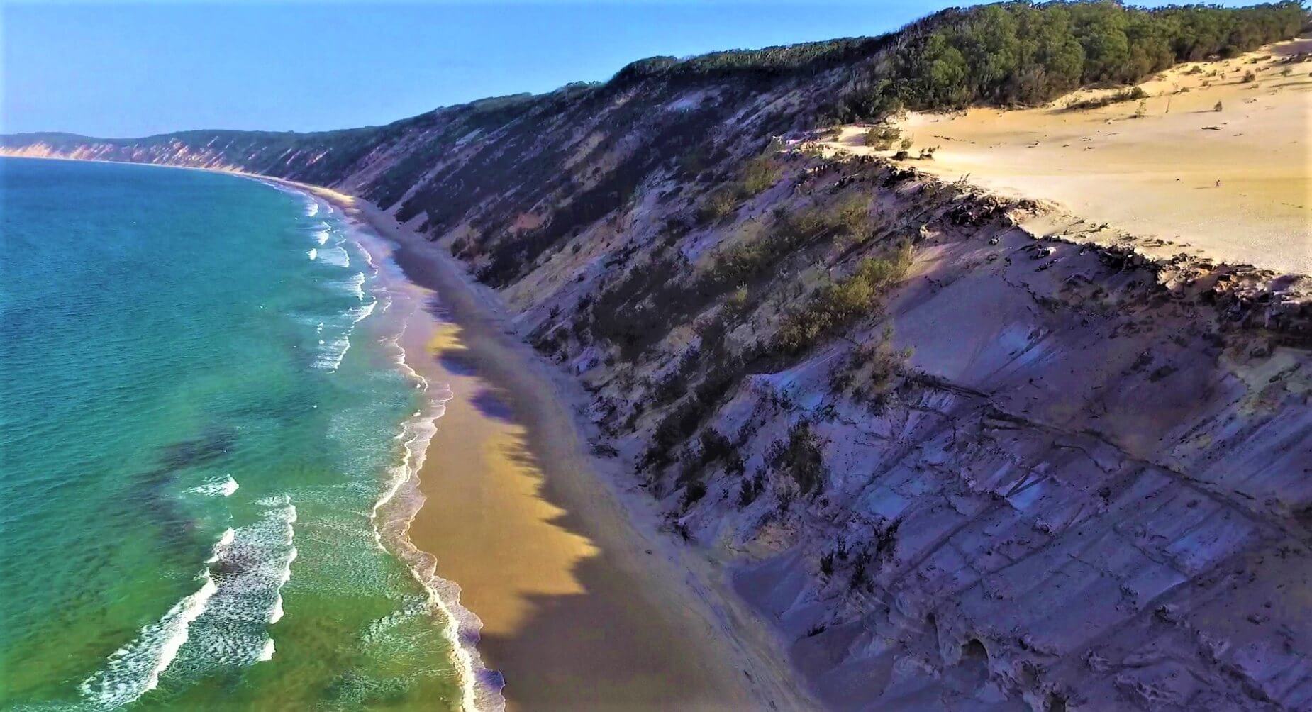 Strand von Rainbow im Great Sandy National Park