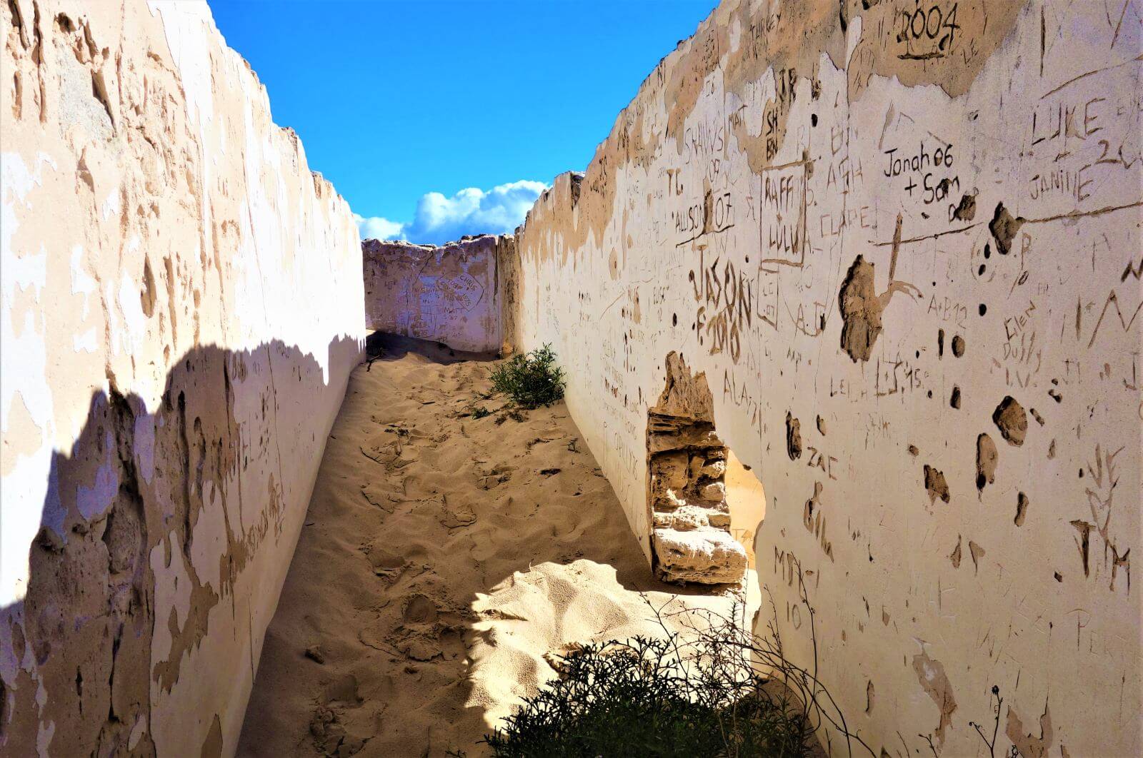 Ruine beim Nullarbor in Australien