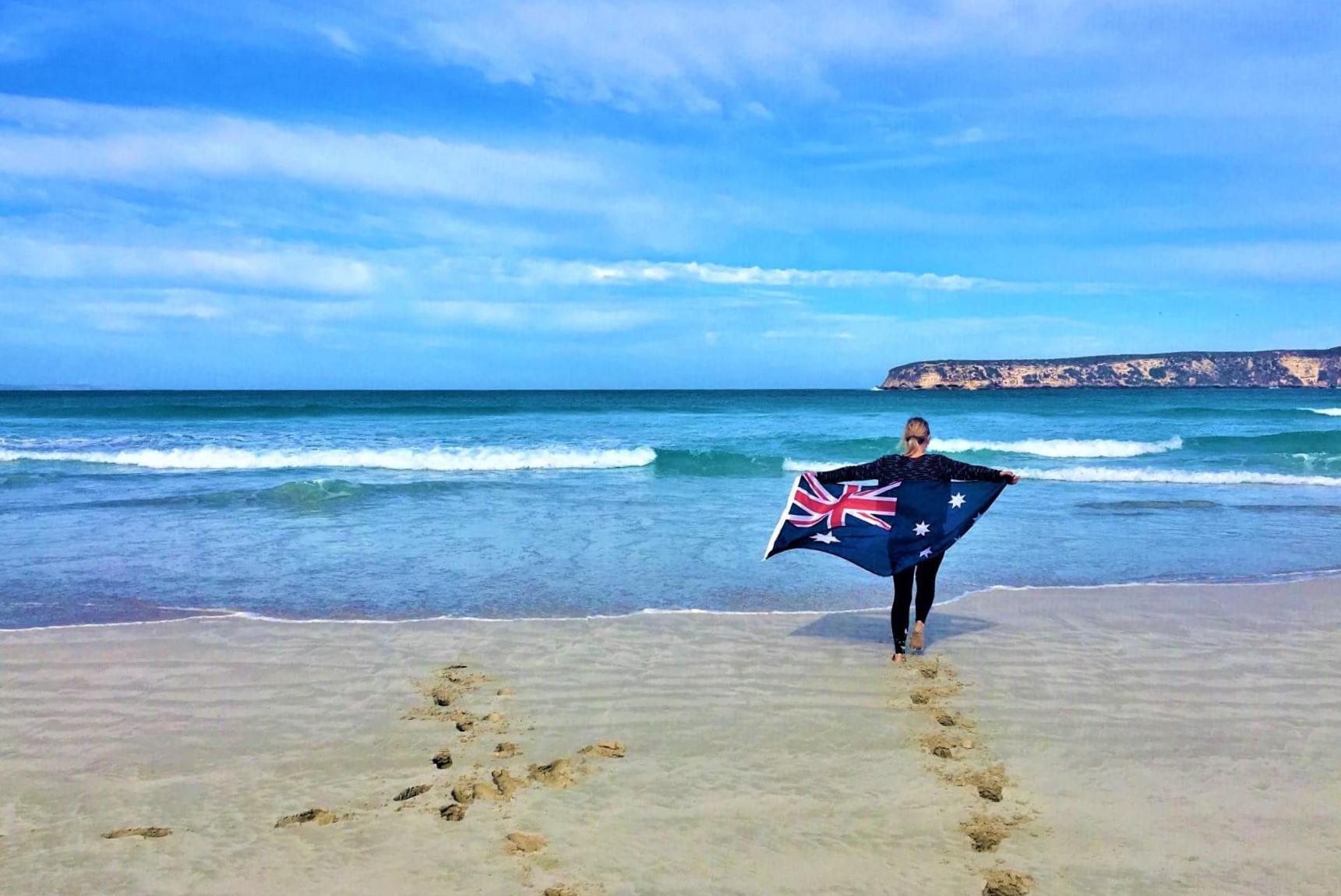 Schöner Strand in Australien