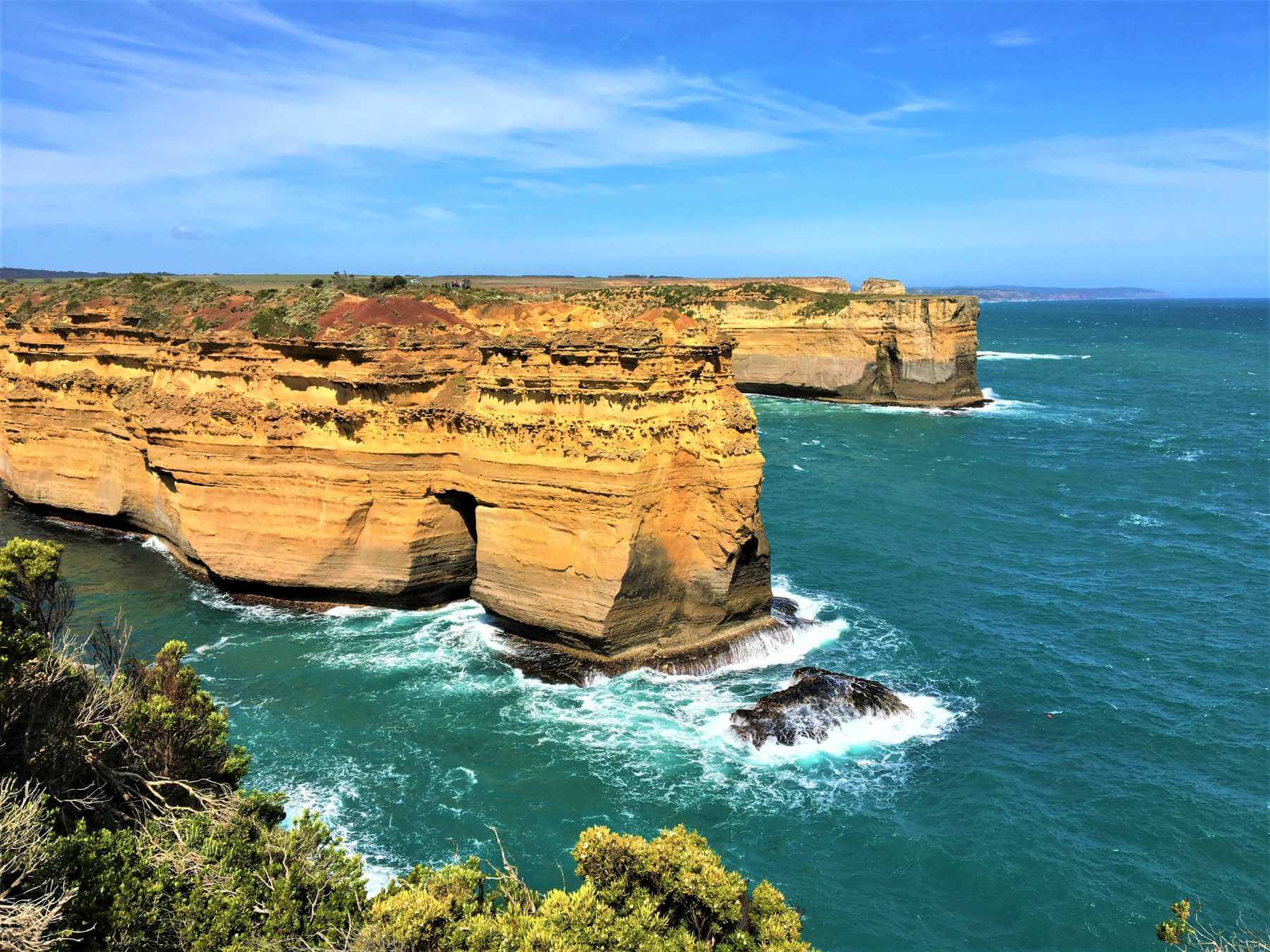 Sehenswürdigkeiten in Australien - Felsen auf Great Ocean Road