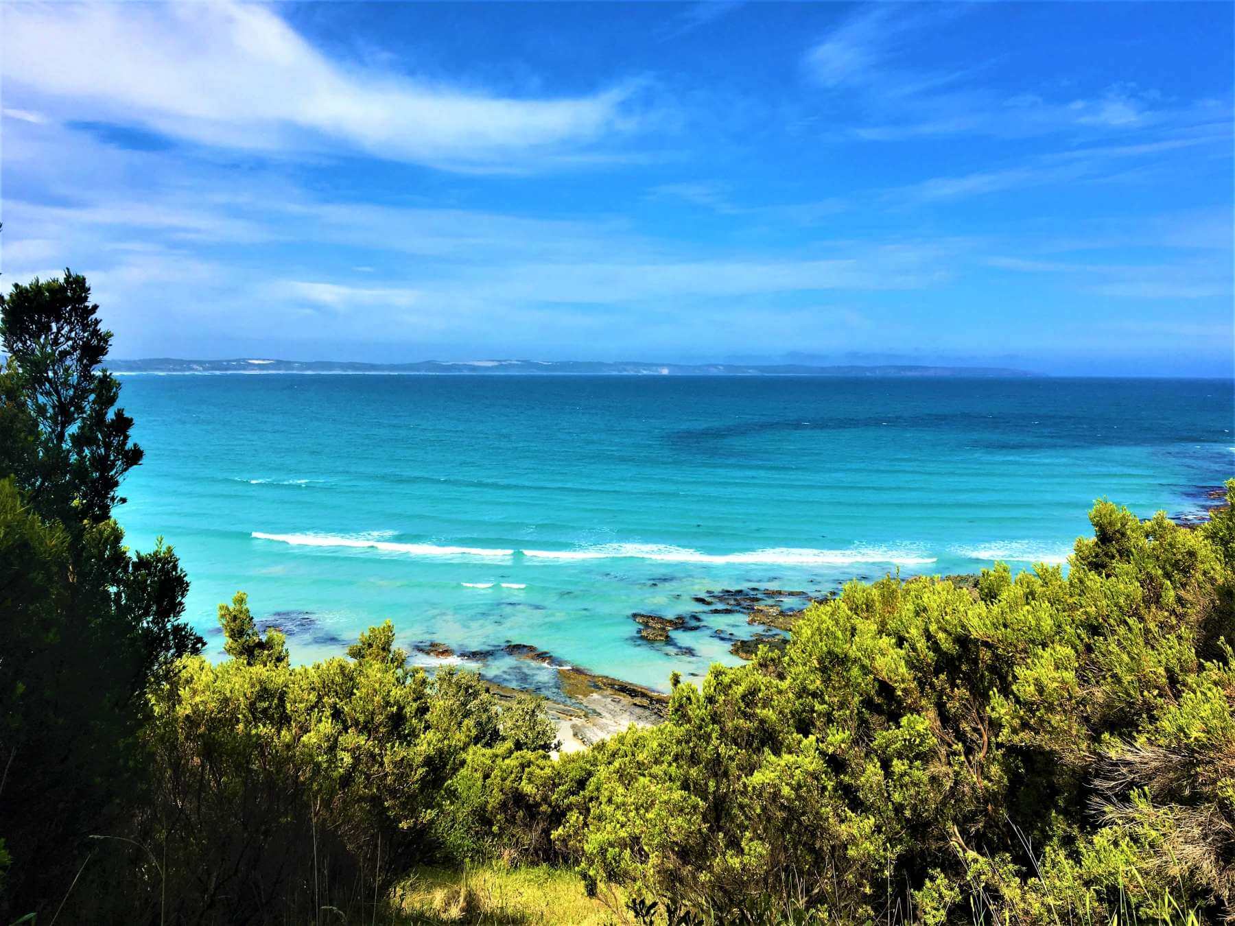 Blick auf das Cape Bridgewater - Sehenswürdigkeiten in Australien