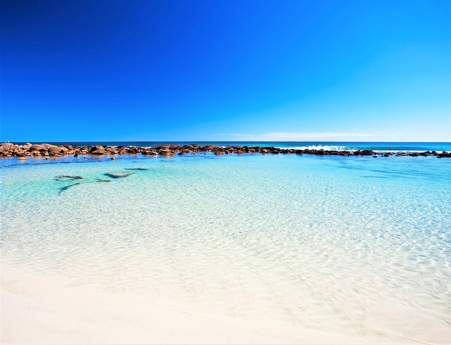 Strand auf Kangaroo Island - Stokes Bay Beach