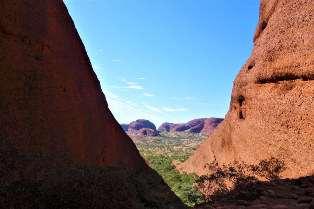 Schönes Tal Valley of the Winds in Australien