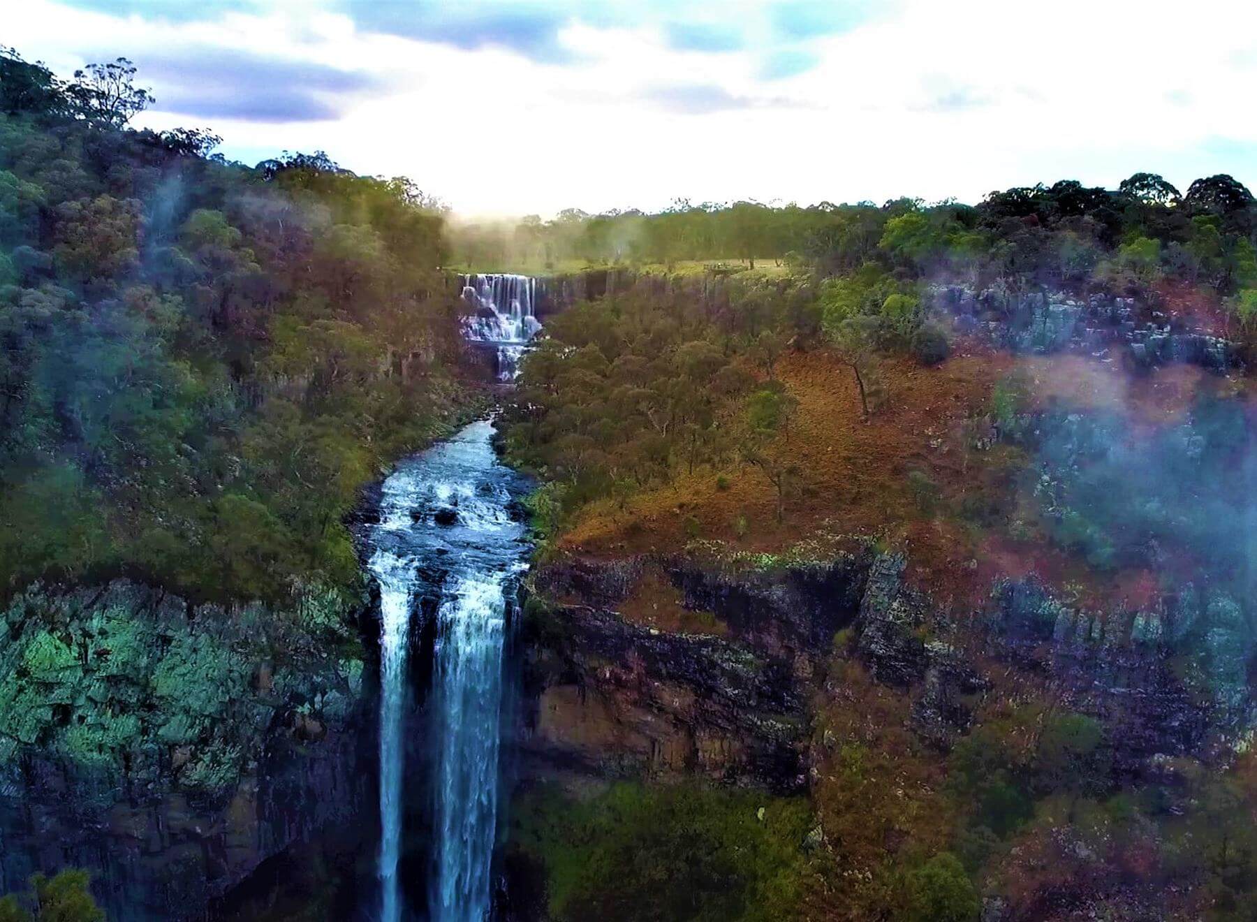 Wasserfall in Australien an der Ostküste - Ebor Falls