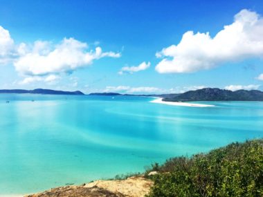 Whitsunday Islands National Park - Hill Inlet Lookout mit Whitehaven Beach