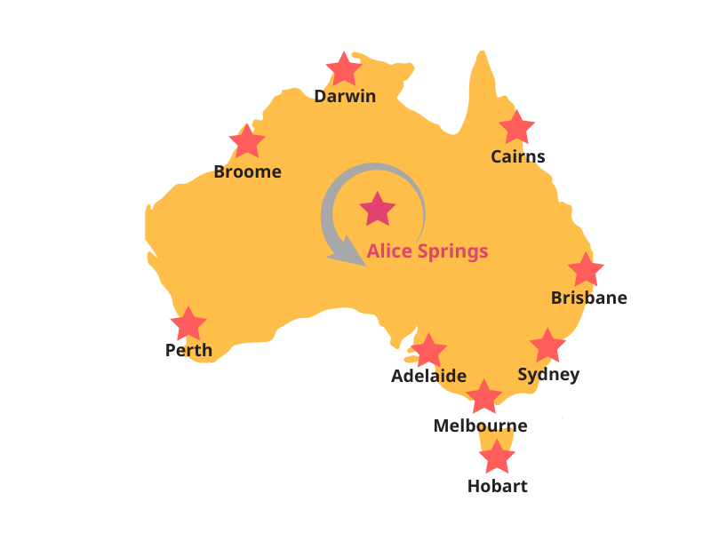 Sehenswürdigkeiten Alice Springs